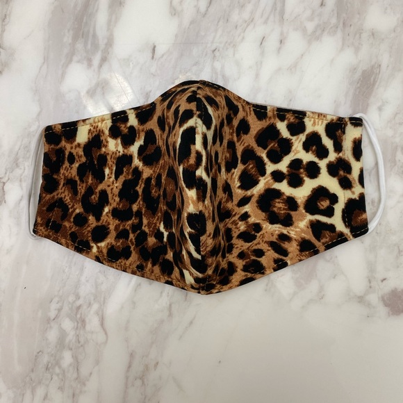 cheetah print face mask adult - Picture 1 of 2